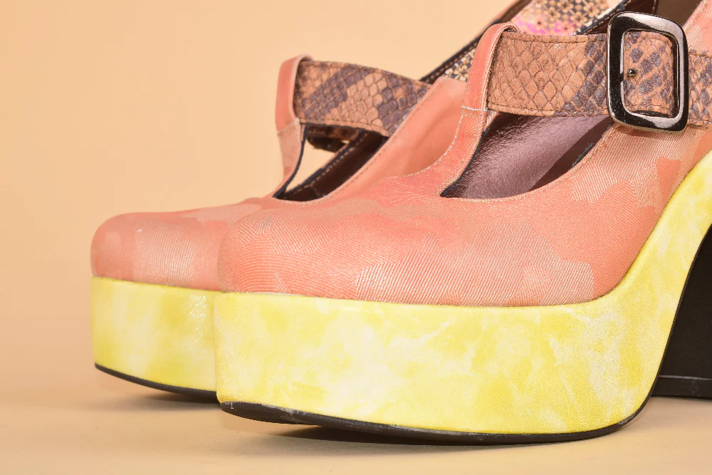 Let's dance - Mary Jane Platform anni '70 con tacco largo - immagine 3