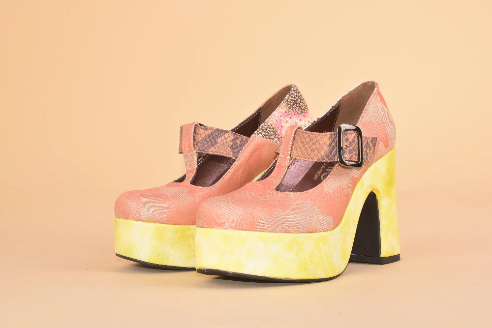 Let's dance - Mary Jane Platform anni '70 con tacco largo - immagine 6