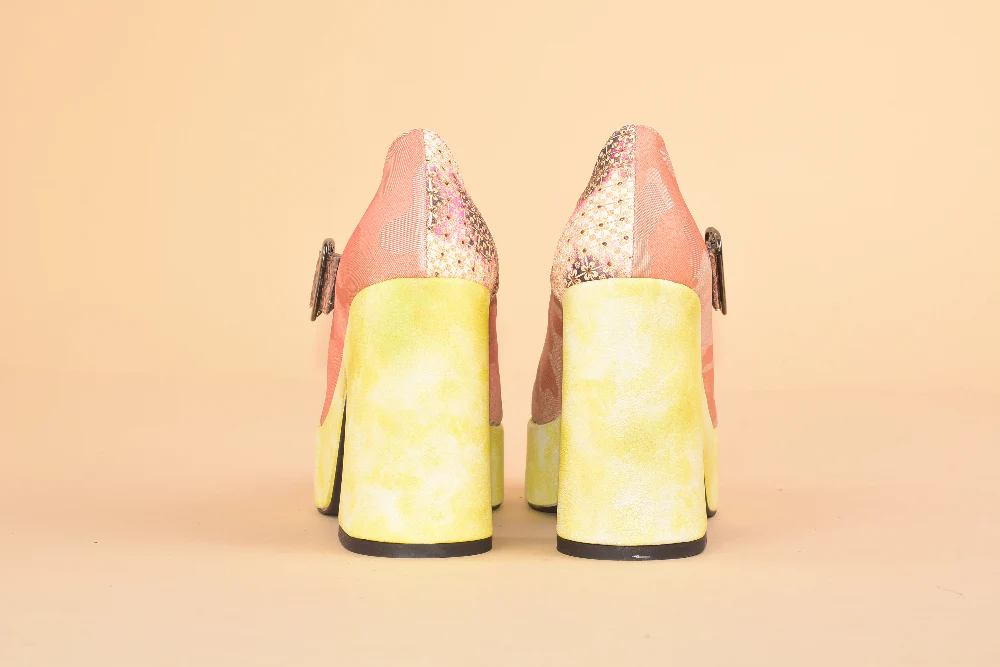 Let's dance - Mary Jane Platform anni '70 con tacco largo - immagine 8