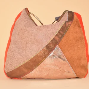 Nature's Therapy - Shopper in pelle patchwork