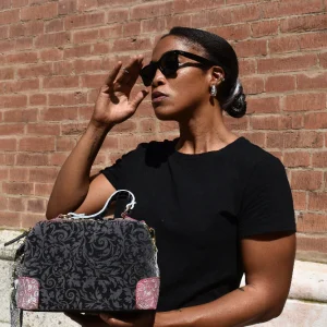 Bloom Bag - Borsa a mano in pelle patchwork