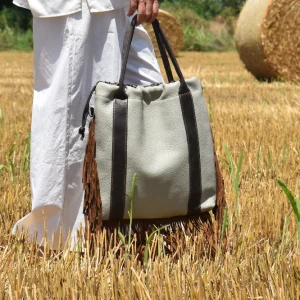 Zac Bag - Shopper con frange in pelle patchwork