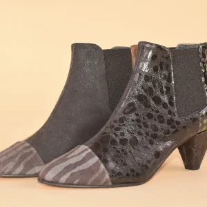 Symple Lux - Tronchetto in pelle patchwork