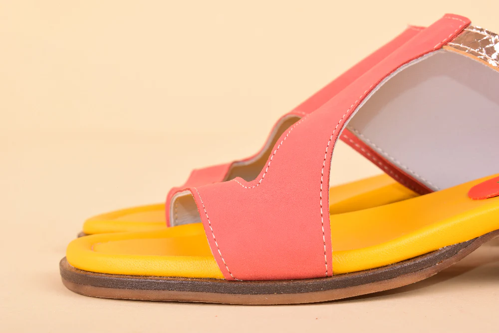 Erice T30 - Sandalo in pelle patchwork - immagine 8