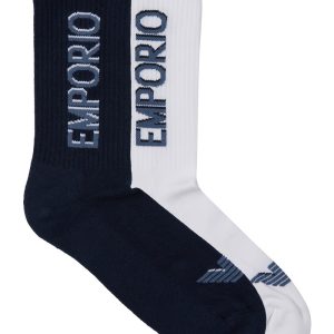 Emporio Armani Man EM000543 AF12299 Socks Set 2 calze Sport