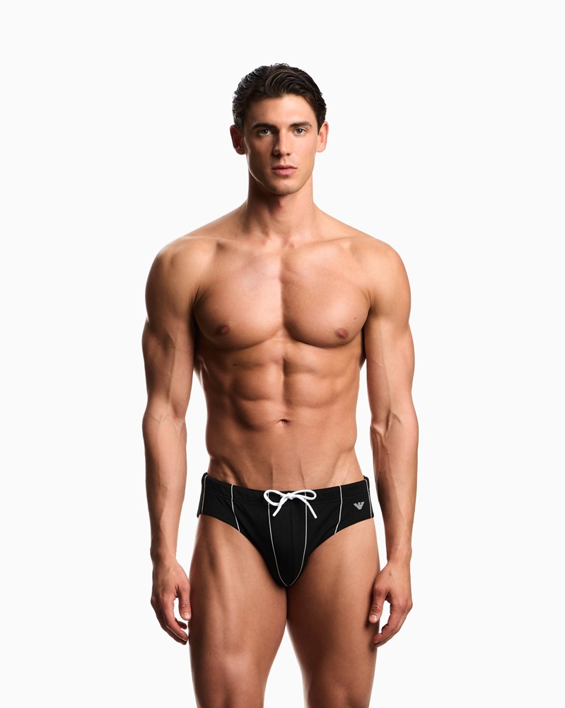 Emporio Armani Man EM000685 AF20445 Slip Beachwear - immagine 2