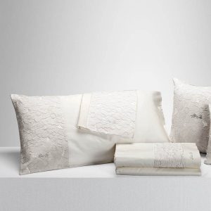 Lenzuola con pizzo Biancheria Cassiopea LL2411 Liu Jo Home