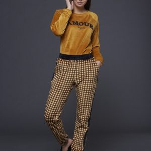 Noidinotte FA7945  Pigiama donna Soft touch ciniglia felpata m/l p/l.