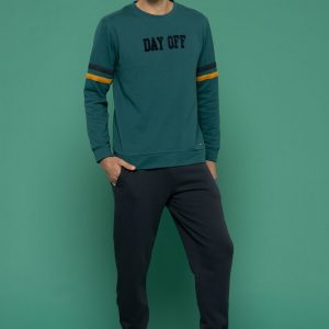 NOIDINOTTE PIGIAMA UOMO FC2371 BRANDON FELPA.