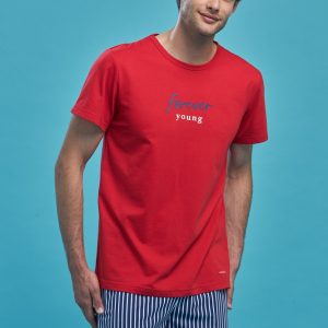 NOIDINOTTE PIGIAMA UOMO GIROCOLLO FC2467 M/C P/C.