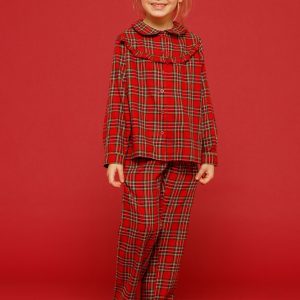 NOIDINOTTE PIGIAMA BAMBINA  FE1997 FLANELLA APERTO