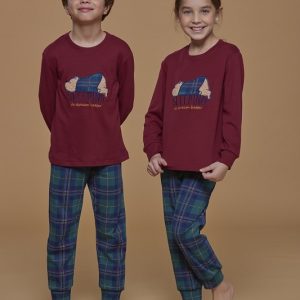 Noidinotte FE2135  Pigiama bimbo unisex Sleepy caldo cotone