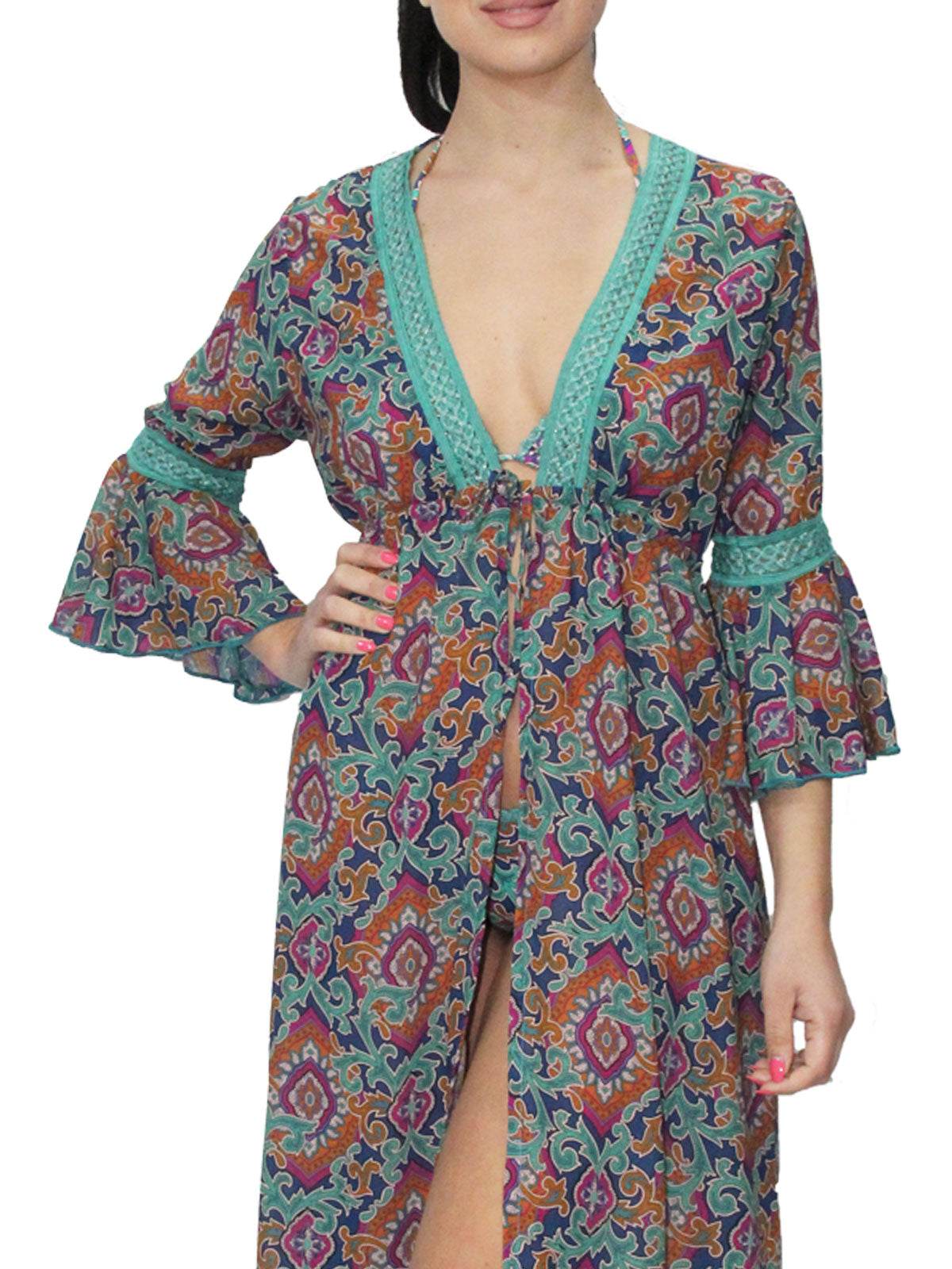 Abito Lungo Donna H125 Huitre - immagine 2