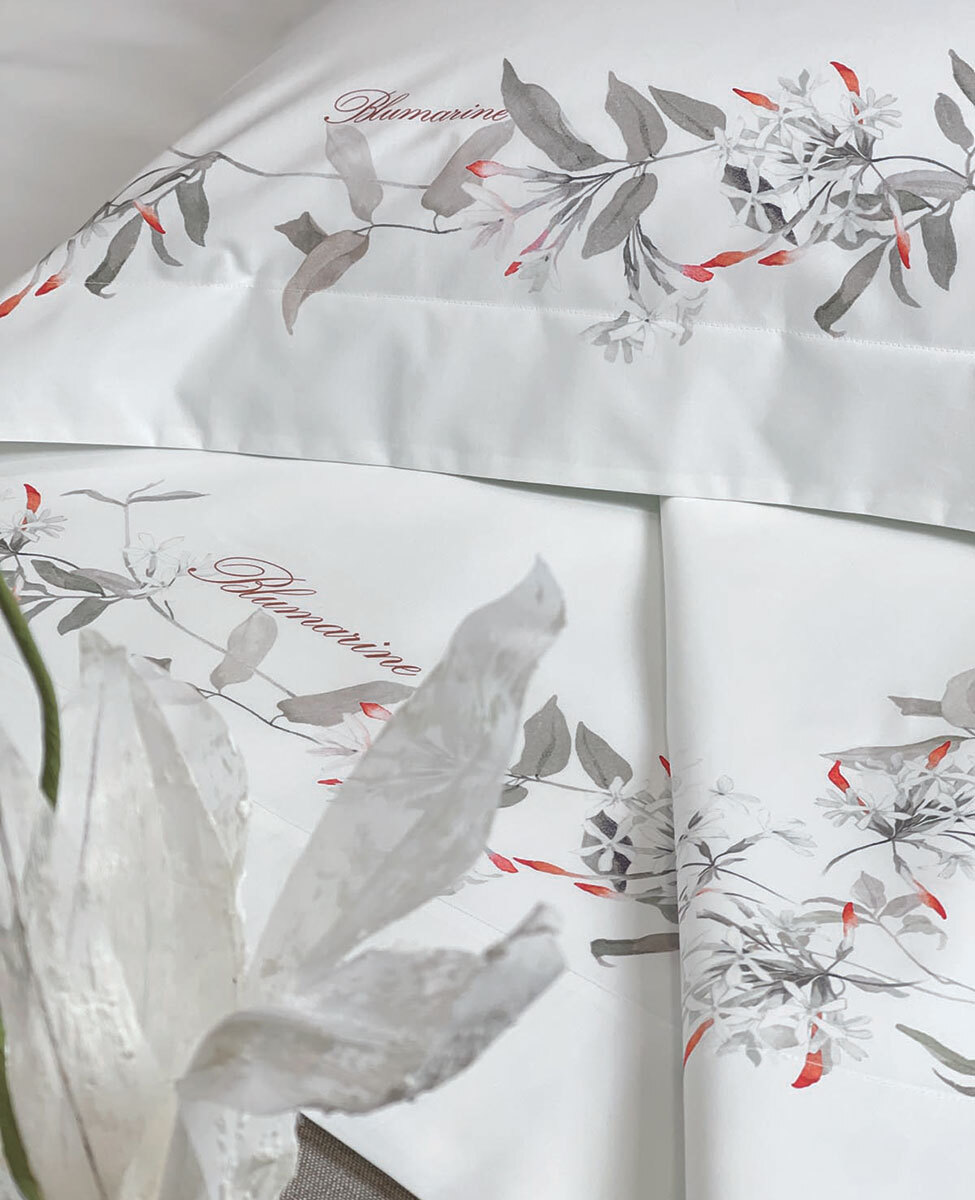 BLUMARINE Lenzuola Gelsomino matrimoniale