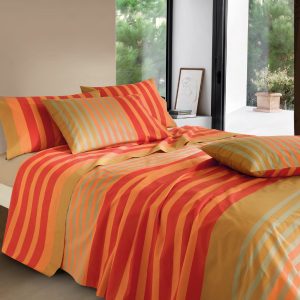 Gabel completo letto Copriletto Matrimoniale Giamaica stampato