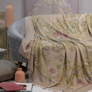 Blumarine Gioielli Plaid con frange cm. 150 x 190