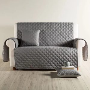 Caleffi Modern Copridivano Salvadivano double-Face Divano 2 Posti