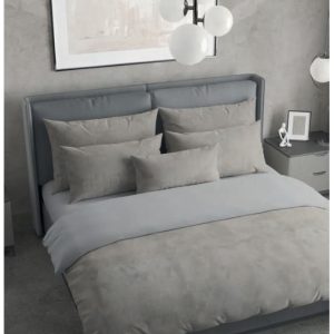 Maison Sucre’e Gris Completo Letto Coprietto Matrimoniale