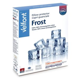 Velfont Frost Federa Copriguanciale 50 x 80 Termoregolatore 100% Cotone Outlast