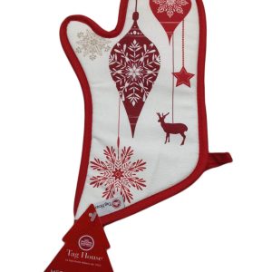 Guanto da forno natalizio Biancheria BALLONS Tag House