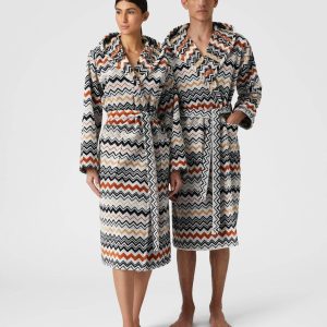 Accappatoio con cappuccio Unisex adulto Bernard Acc Missoni Home