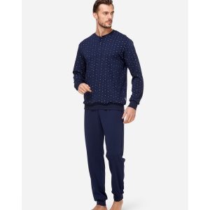 Jamas  IJ9259  Pigiama Uomo Serafino
Interlock