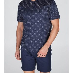 Pigiama corto Uomo Sappada Jac214 Cravatta Julipet