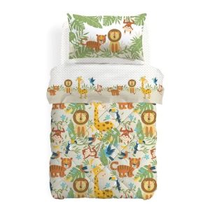 Caleffi Trapunta Piumone Singolo Tropical in cotone