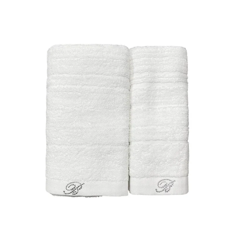 Asciugamani 1+1 Biancheria Samira 1+1 Blumarine Home - immagine 6