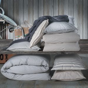 JOLIE SOPRALENZUOLO MATRIMONIALE 250×290 EOLO LINEA NATURA TINTO FILO 100% COTONE