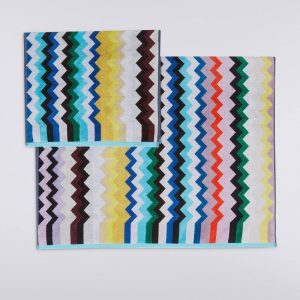 Asciugamani 1+1 Biancheria Carlie 1+1 Missoni Home