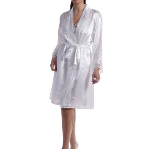 Kimono corto Donna VE0419 Milk and Honey