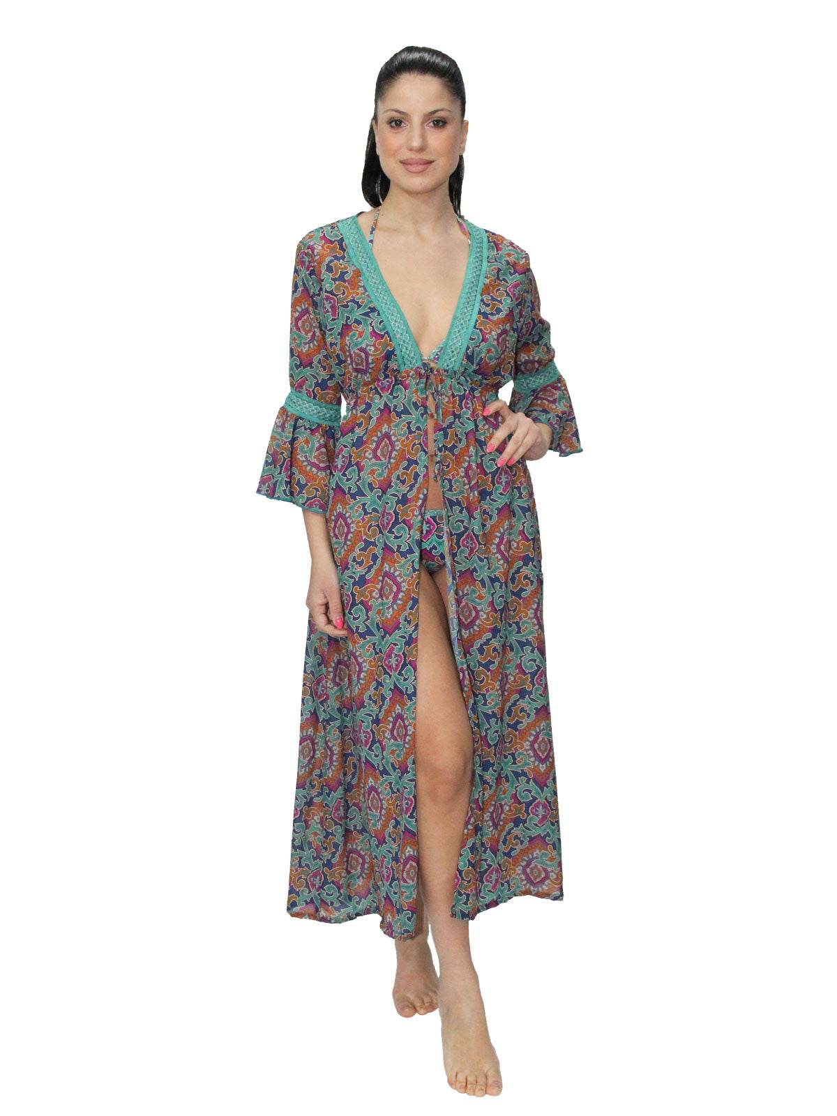 Abito Lungo Donna H125 Huitre - immagine 5