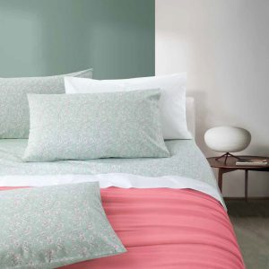 Gabel Caracas completo letto  Misura Francese  stampato con 2 Federe