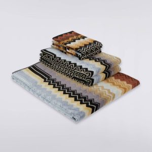 Completo bagno 5 pz Biancheria Giacomo 5PZ Missoni Home