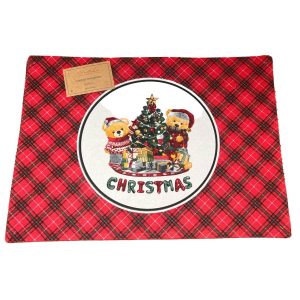Set americano natalizio Biancheria Xmas Orsetti set Mae