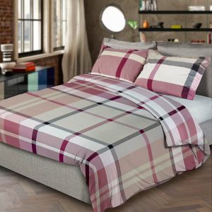 Jolie Parure Copripiumino Piazza e Mezza Madison Tinto Filo