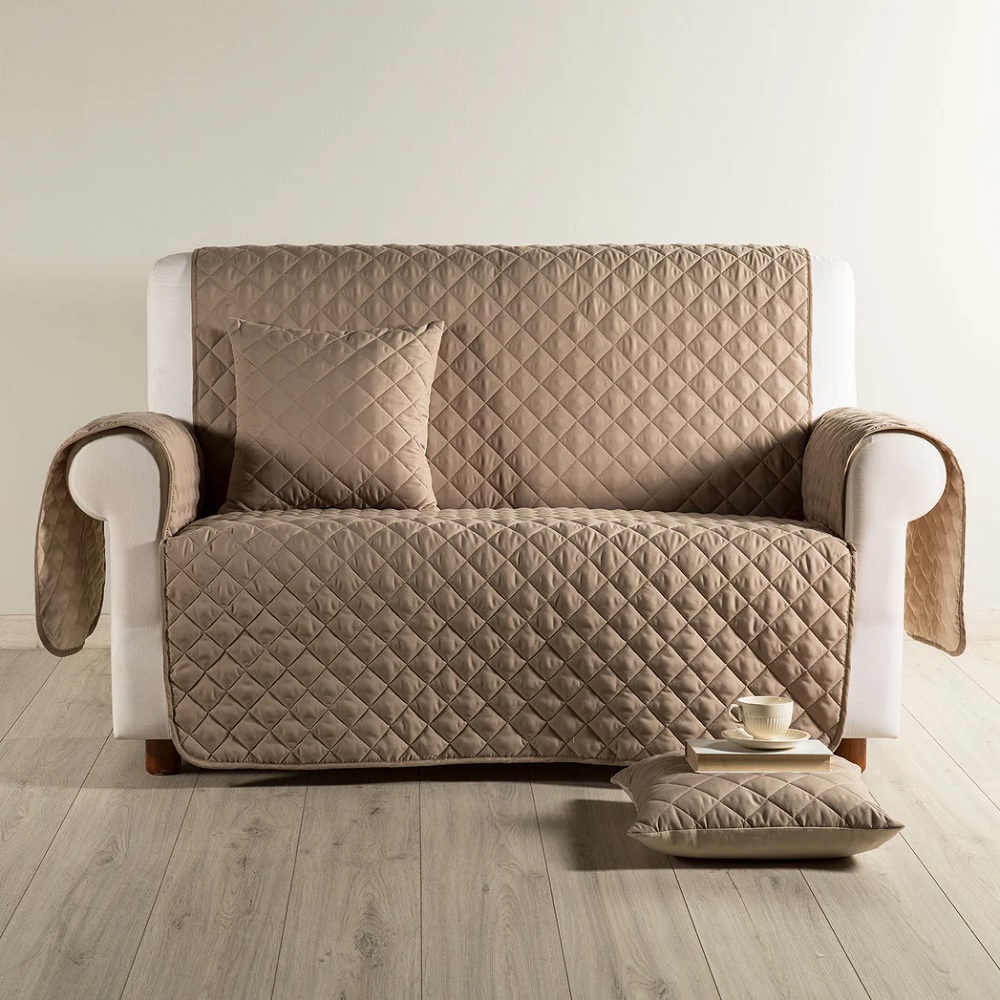 Caleffi Modern Copridivano Salvadivano double-Face Divano 3 posti - immagine 2