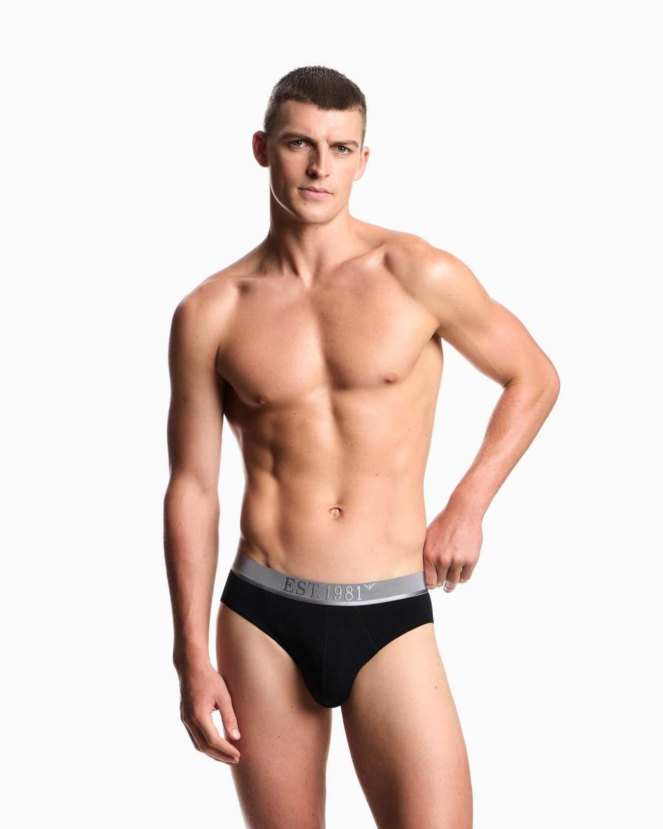 Slip 3-pack Uomo AF10780 EM000258 A25 Emporio Armani - immagine 3