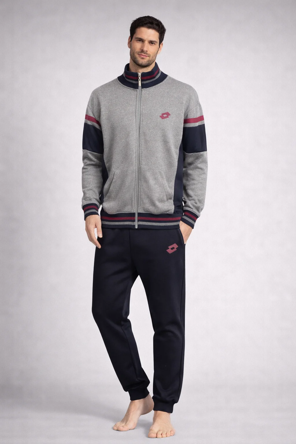 Tuta con zip Uomo LA4007 Lotto - immagine 4