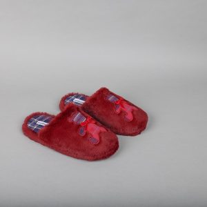 Noidinotte PF2489 Pantofola donna Red Scotty