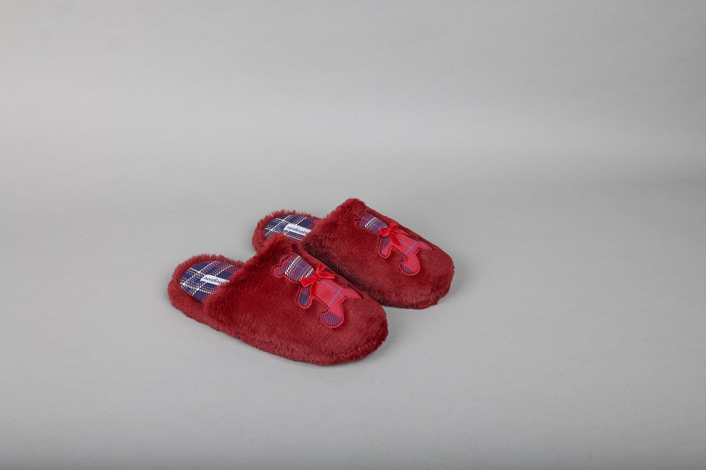 Noidinotte PF2489 Pantofola donna Red Scotty