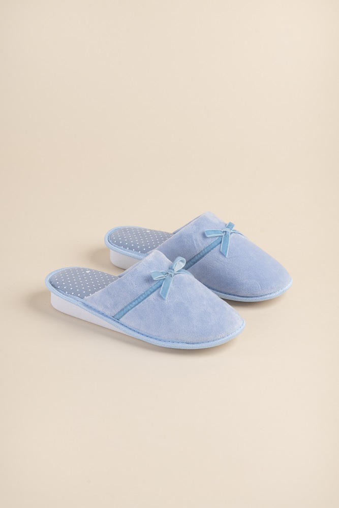 Noidìnotte PF2731 Pantofola donna in velluto e caldo cotone - immagine 2