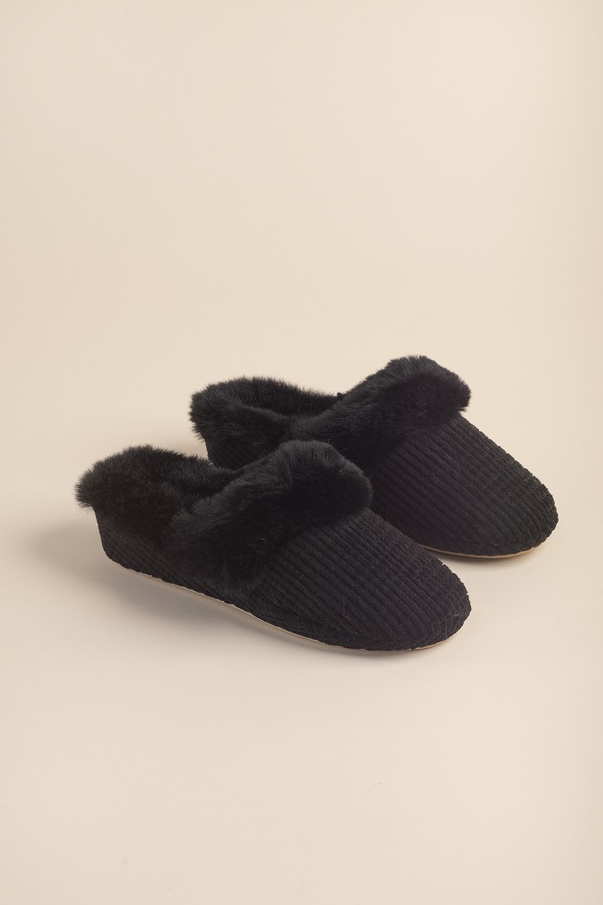 Noidìnotte PF2732 Pantofola donna
ciniglia e coral fleece - immagine 3