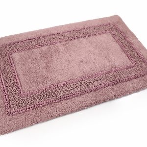 Php Tappeto Bagno Melissa 55 x 100 in Cotone con Antiscivolo Geko Grip