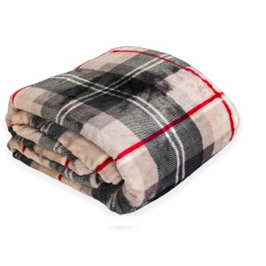 Jolie Plaid Scottish in Micropile Effetto Cachemire cm. 130 x 170