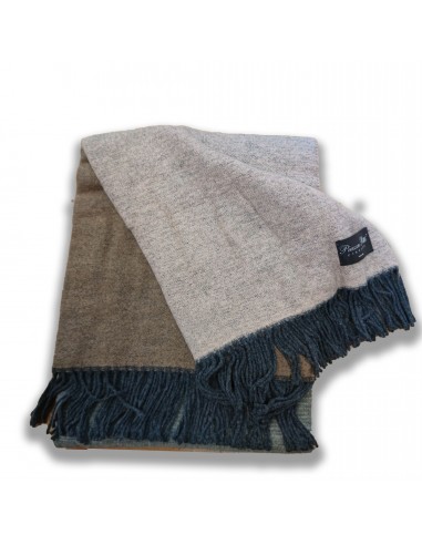 Plaid Mantella Sheffield in misto lana con frange di Piazza Pitti Firenze (130×160 cm.) - immagine 3