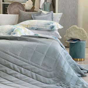 BLUMARINE Copriletto trapuntato Primizia matrimoniale