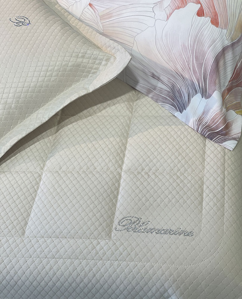 BLUMARINE Copriletto trapuntato Primizia matrimoniale - immagine 4
