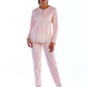 Pigiama Lungo Donna D1928 Amadine